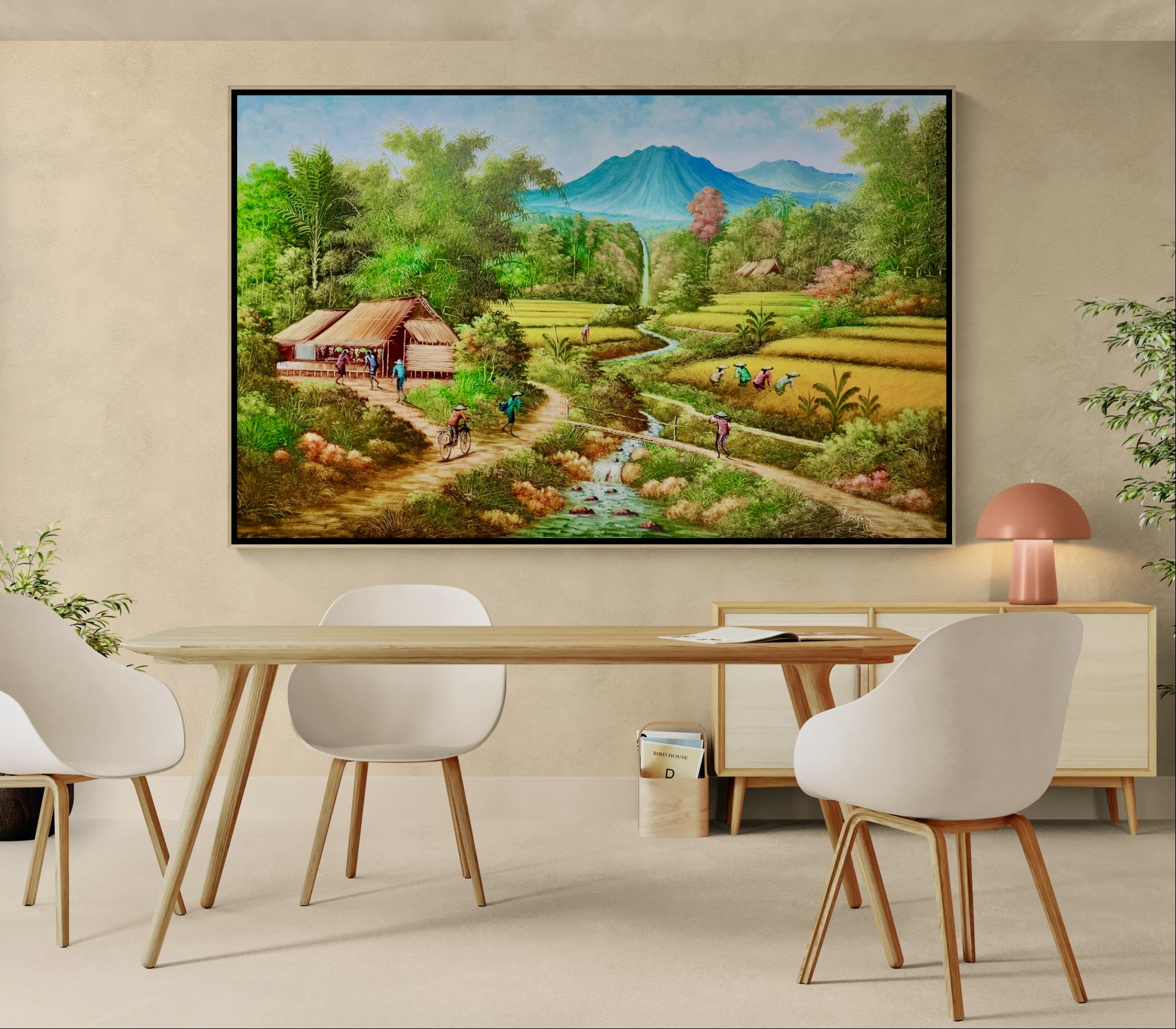 Path Through the Golden Rice Fields image 3